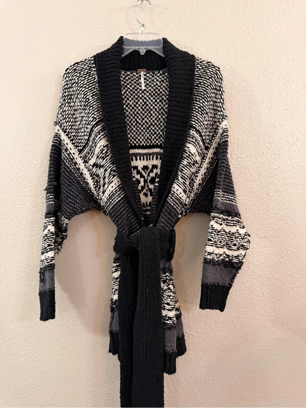 Free People Cozy Cabin chunky knit cardigan